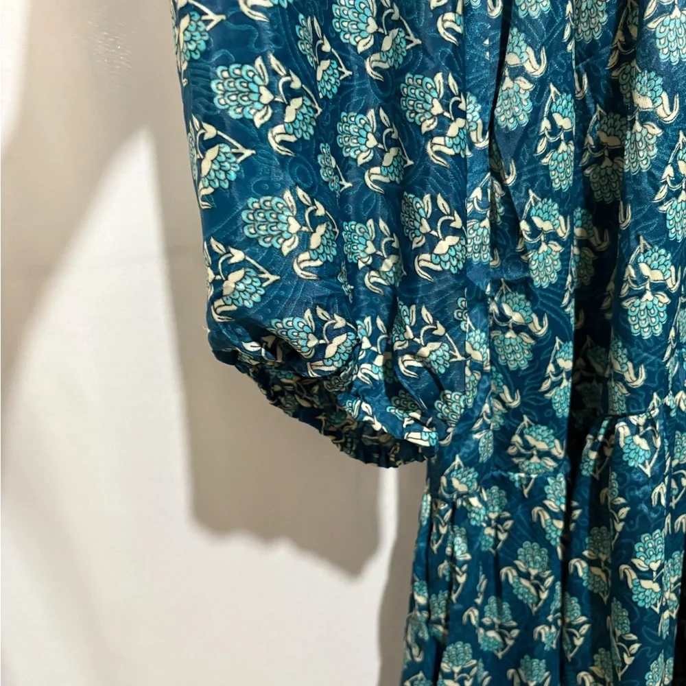 Karma Highway Maxi Dress One Size Womens Long Sleeve Boho Flowy - Picture 6 of 9